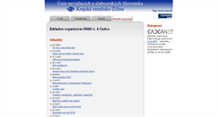 Desktop Screenshot of cadca.unss.sk